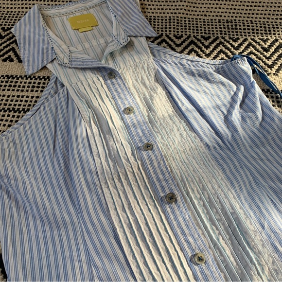 Maeve (Anthropologie) Sleeveless Button Down Top size 4 - Picture 3 of 6